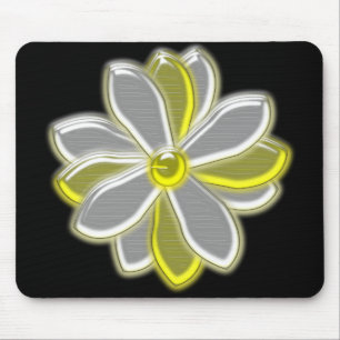 Tapis De Souris Mousepad Fleur Faisant Briller