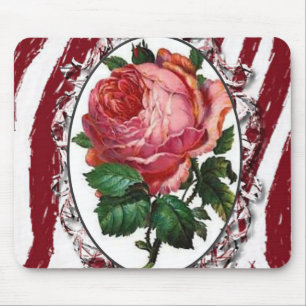 Tapis De Souris Mousepad Floral