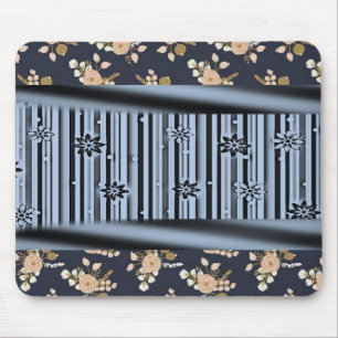 Tapis De Souris Mousepad Floral