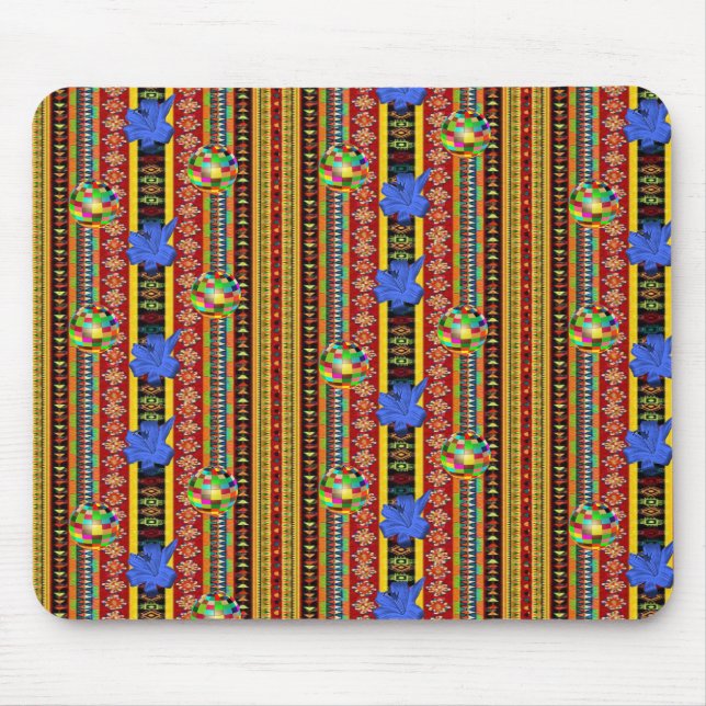 Tapis De Souris Mousepad Floral (Devant)