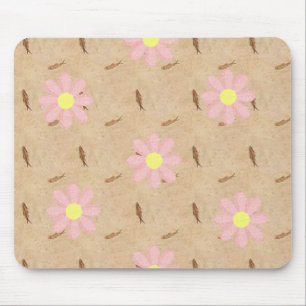 Tapis De Souris Mousepad Floral