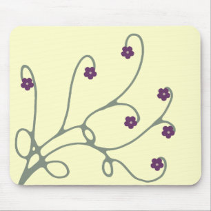 Tapis De Souris Mousepad floral