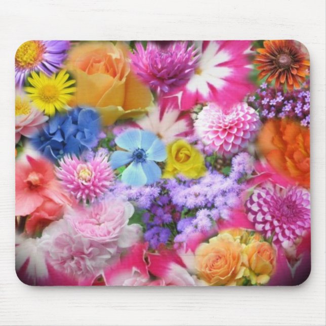 Tapis De Souris Mousepad floral (Devant)