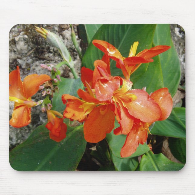 Tapis De Souris Mousepad floral (Devant)