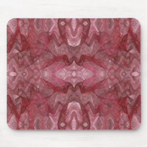 Tapis De Souris Mousepad fractal rouge