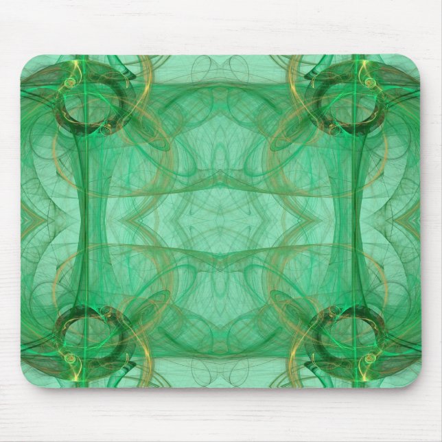 Tapis De Souris Mousepad fragile vert (Devant)