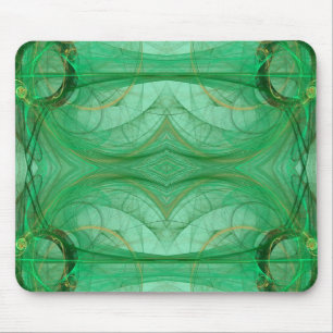 Tapis De Souris Mousepad fragile vert