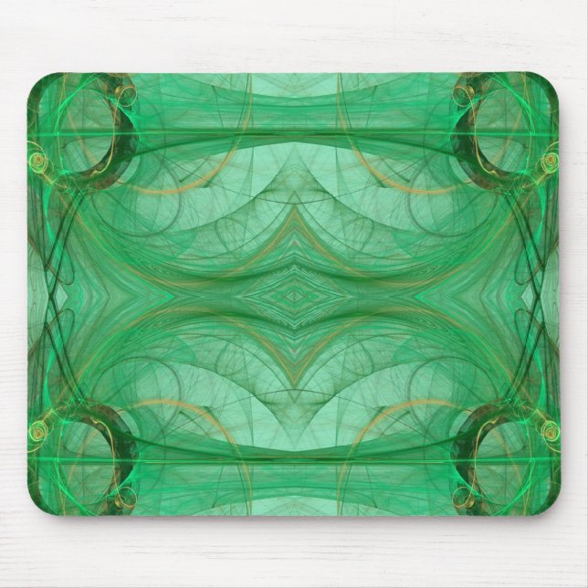 Tapis De Souris Mousepad fragile vert (Devant)