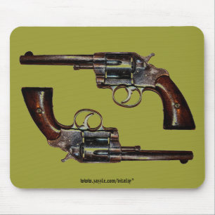 Tapis De Souris Mousepad frais de revolver