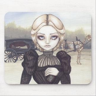 Tapis De Souris Mousepad funèbre gothique de deuil morne