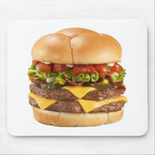 Tapis De Souris Mousepad géant d'hamburger