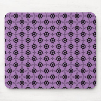 Tapis De Souris Mousepad géométrique de Funk Rétro, Lavande