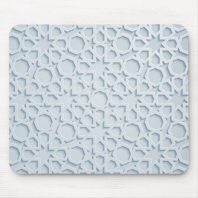 Tapis De Souris mousepad géométrique marocain islamique de motif (Devant)