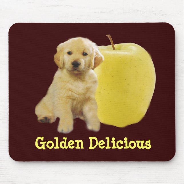 Tapis De Souris Mousepad golden delicious (Devant)