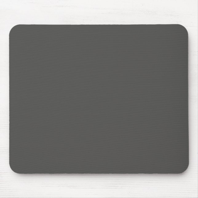 Tapis De Souris Mousepad gris charbon (Devant)