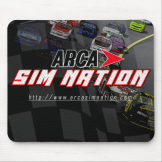 Tapis De Souris Mousepad horizontal original de nation de Sim