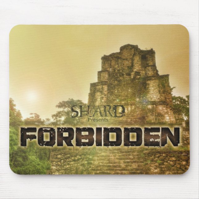 Tapis De Souris Mousepad interdit (Devant)