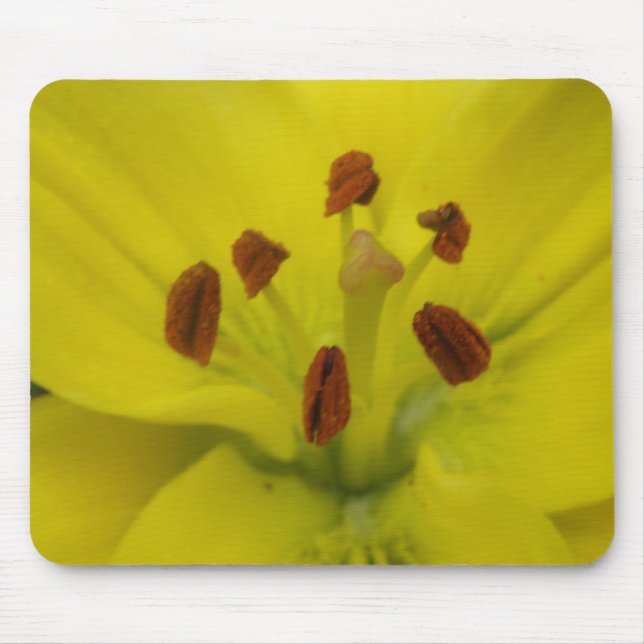 Tapis De Souris Mousepad jaune (Devant)