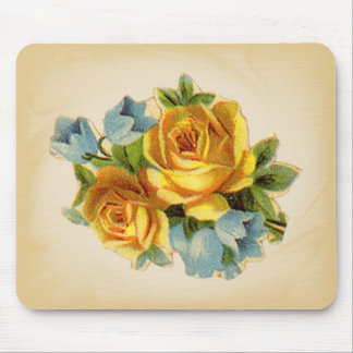 Tapis De Souris Mousepad jaune doux