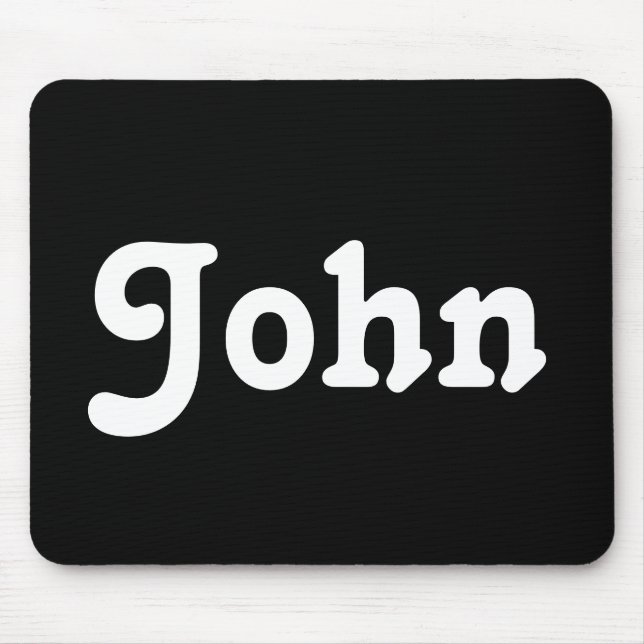 Tapis De Souris Mousepad John (Devant)