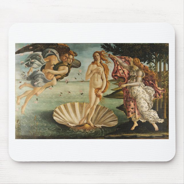 Tapis De Souris Mousepad La naissance de Vénus Sandro Botticelli (Devant)