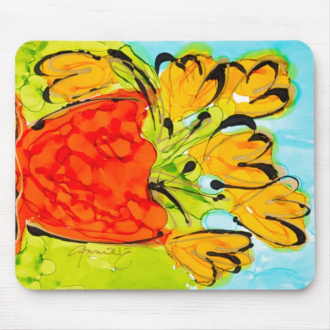 Tapis De Souris Mousepad La Sagesse en vous Lovitude par Anne Pryo (Devant)