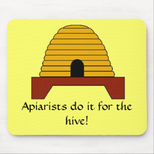 Tapis De Souris Mousepad - Les aviateurs le font pour la ruche