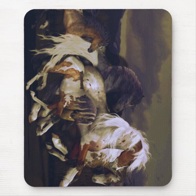Tapis De Souris Mousepad libre courant (Devant)