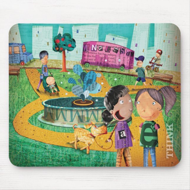 Tapis De Souris mousepad_LP-VIE_6 (Devant)