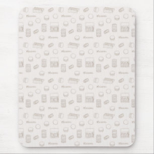 Tapis De Souris Mousepad Macaron