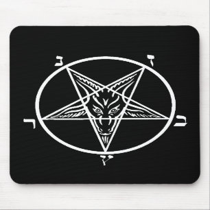 Tapis De Souris Mousepad mauvais SATAN en métal noir ! !