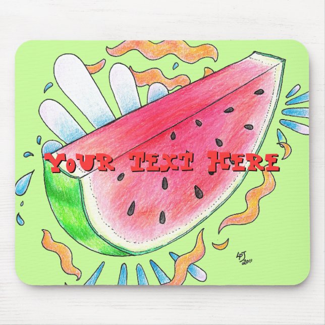 Tapis De Souris Mousepad, melon sauvage (Devant)