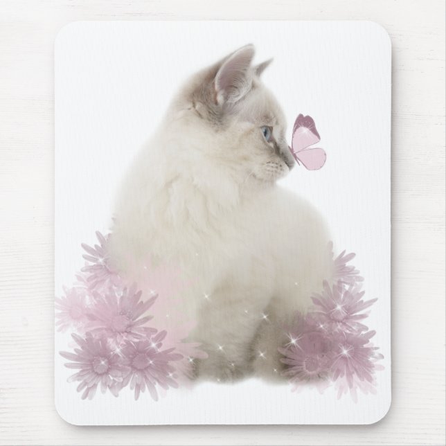 Tapis De Souris mousepad mignon de chaton (Devant)