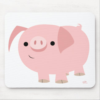 Tapis De Souris Mousepad mignon de porc