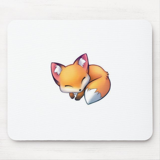 Tapis De Souris mousepad mignon de renard (Devant)