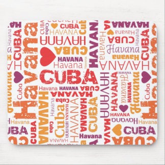 Tapis De Souris Mousepad mignon de souvernir du Cuba la Havane