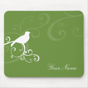 Tapis De Souris MOUSEPAD MODERNE ÉLÉGANT : : whimsicalbird 2