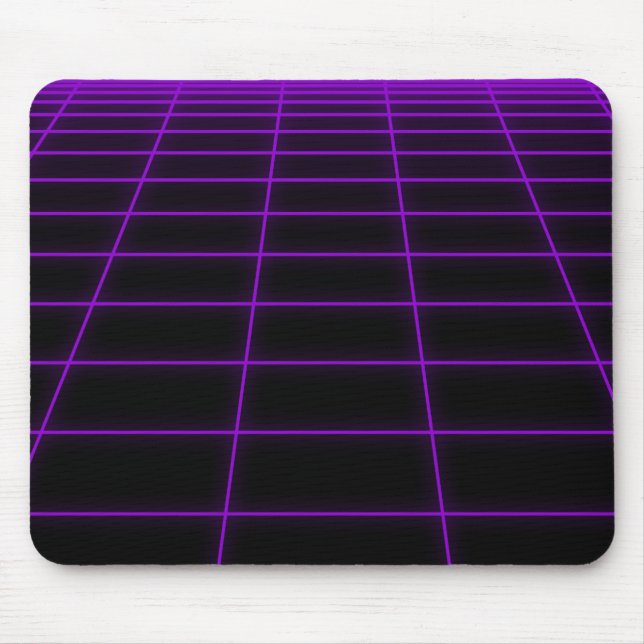 Tapis De Souris Mousepad : motif violet, pour les joueurs (Devant)