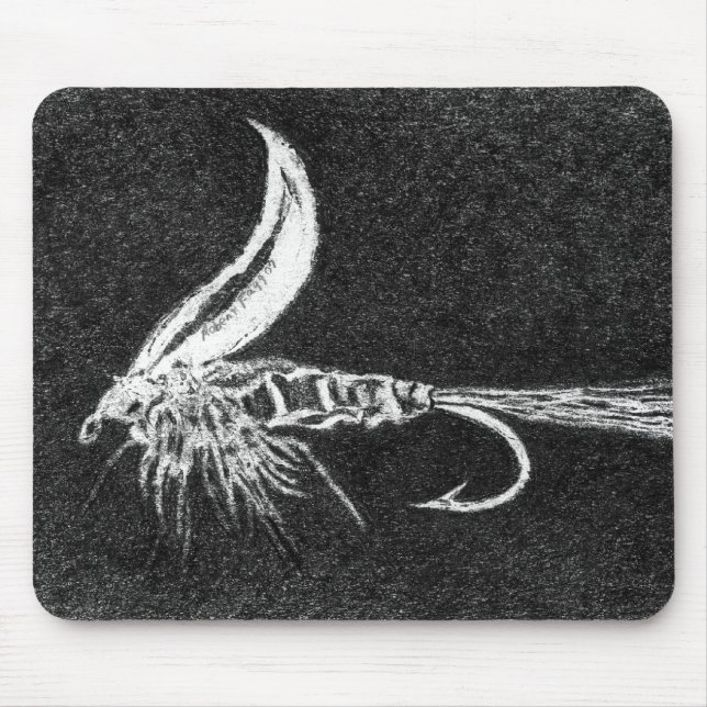 Tapis De Souris Mousepad - Mousepad - Volée de truite (Devant)