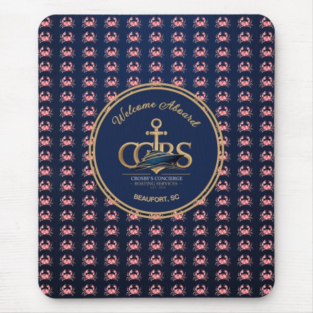 Tapis De Souris Mousepad nautique (Devant)