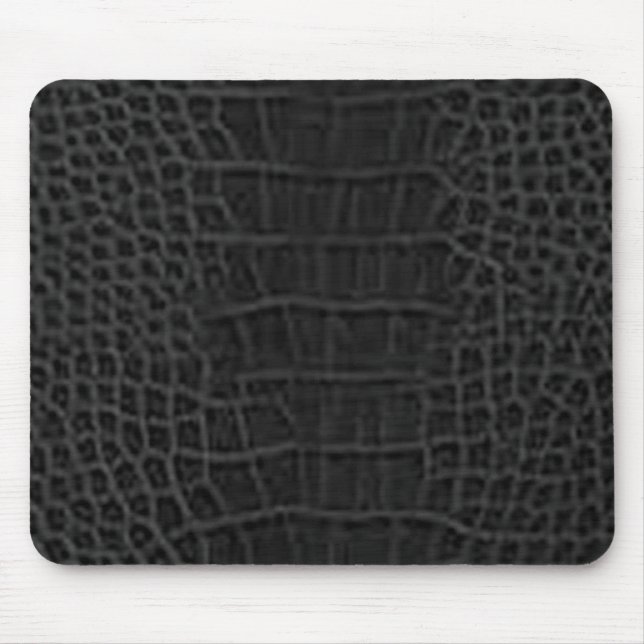Tapis De Souris Mousepad noir de Croc (Devant)