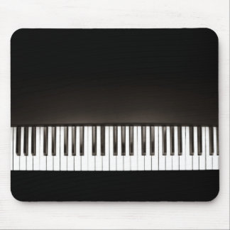 Tapis De Souris Mousepad noir de piano