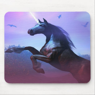 Tapis De Souris Mousepad noir et majestueux