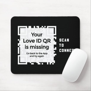 Tapis De Souris Mousepad - NOIR - QR - PURE Collection