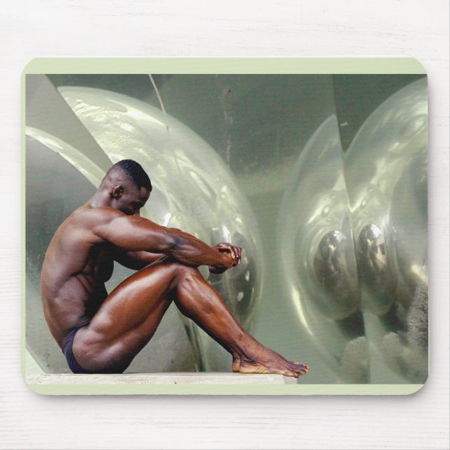 Tapis De Souris Mousepad, "nouveau monde courageux " (Devant)