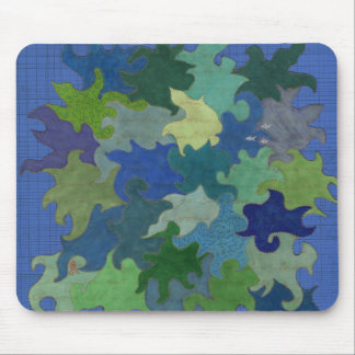 Tapis De Souris mousepad océanique Abstrait