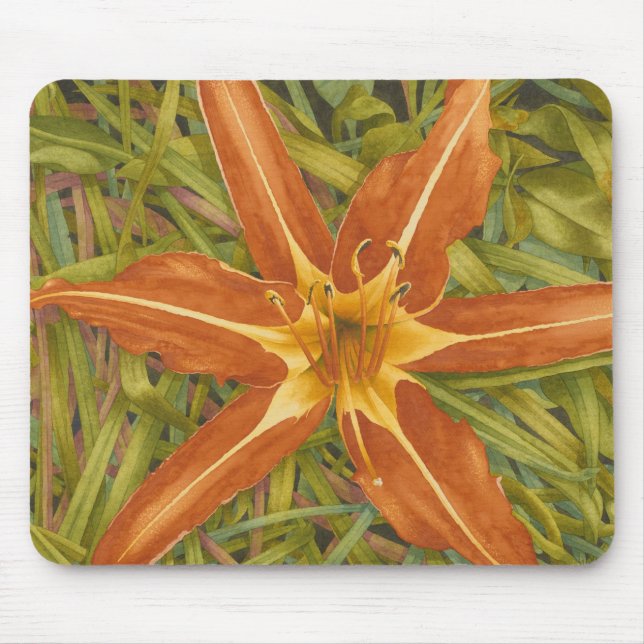 Tapis De Souris Mousepad orange de nova (Devant)