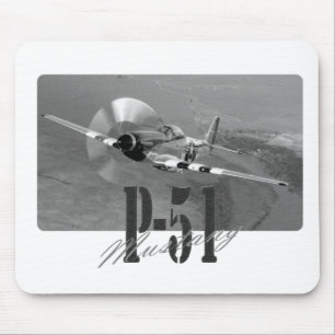 Tapis De Souris Mousepad P-51 Mustang