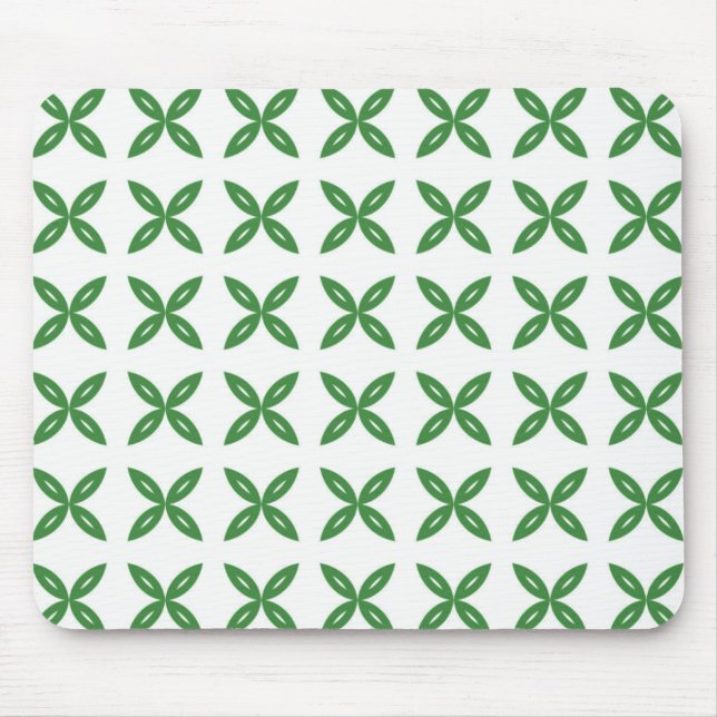 Tapis De Souris Mousepad Parfaitement Branché, Vert (Devant)