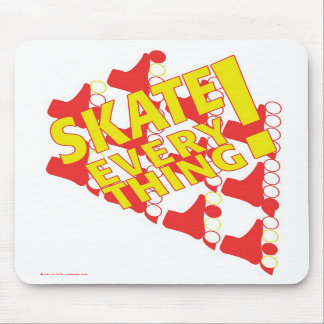 Tapis De Souris Mousepad : "Patin tout ! "